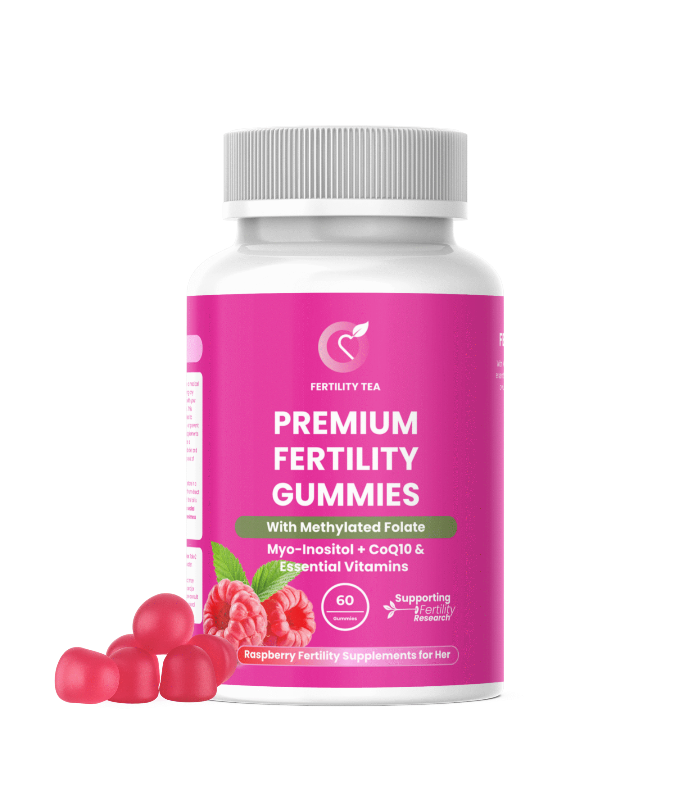 Raspberry Fertility Gummies